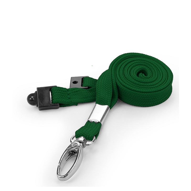 Bilde av Green tube lanyard / keyhanger 10 mm with metal lobster clip. 60270656 (DE,SE,NO,FI,RO,PL)